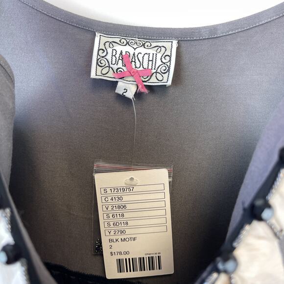 NWT Yoana Baraschi Anthropologie Size 2 Mini Dress Tulle Pleated - Picture 4 of 11